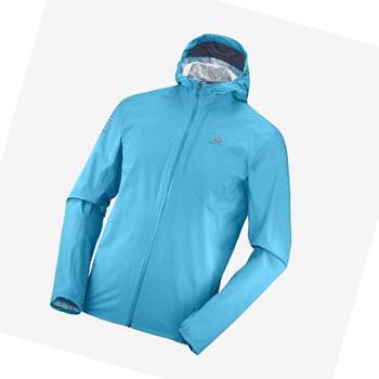 Salomon BONATTI WATERPROOF 2.5L Kabát Férfi Kék | HU 2352AHK